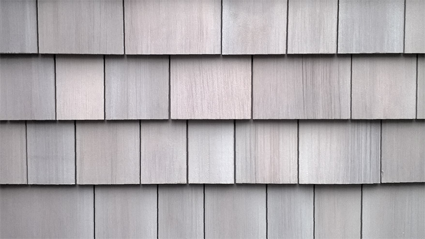 Bleached Cedar Shingles.